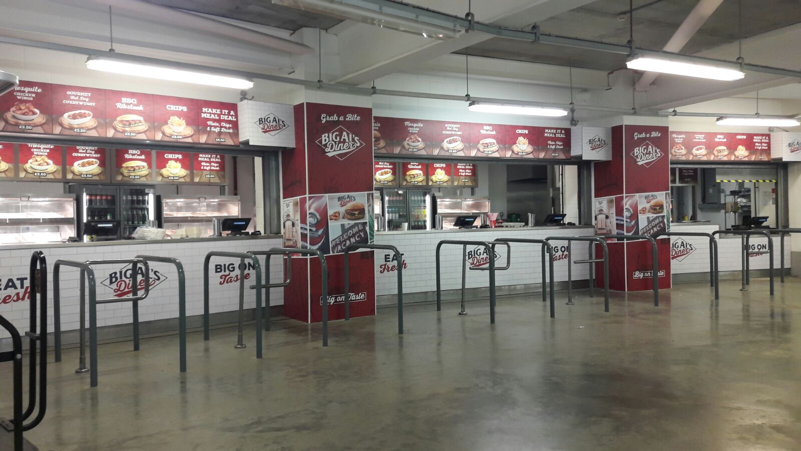 Big Al’s put in a winning performance at Norwich City Football Club Kepak Foodservice