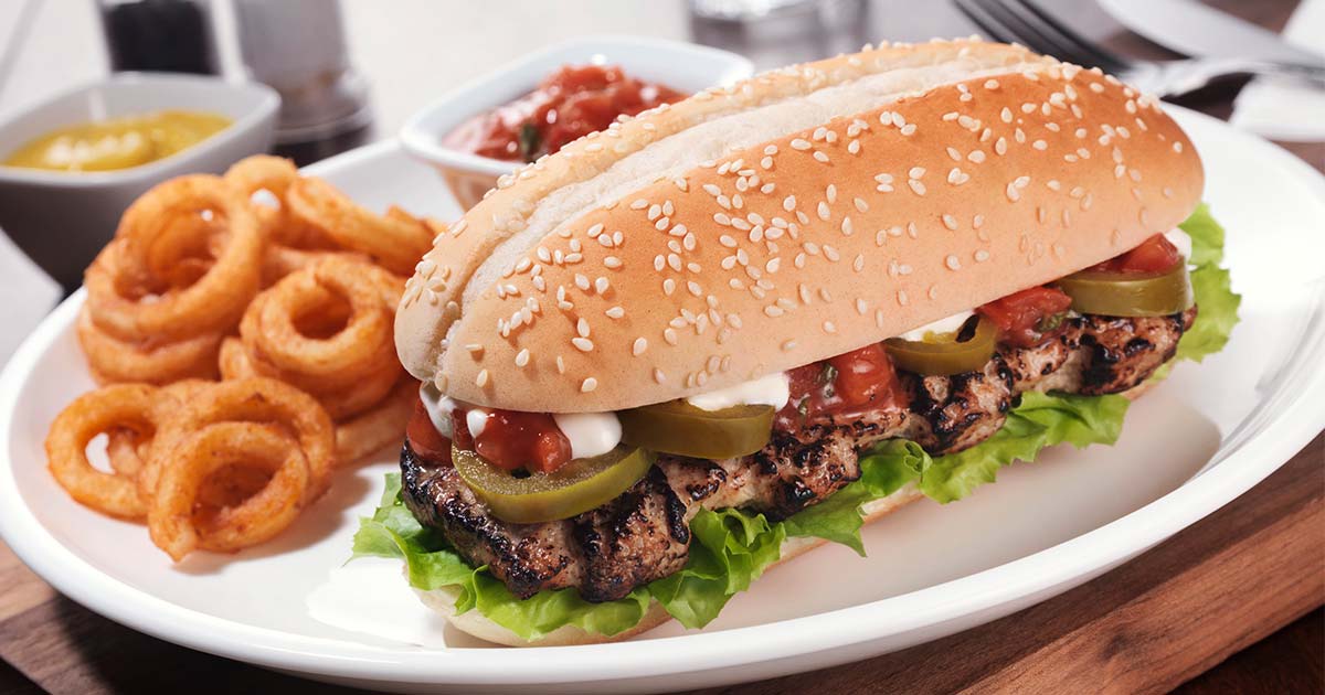 Sweet Chilli Pork Steak Sandwich - Kepak Foodservice