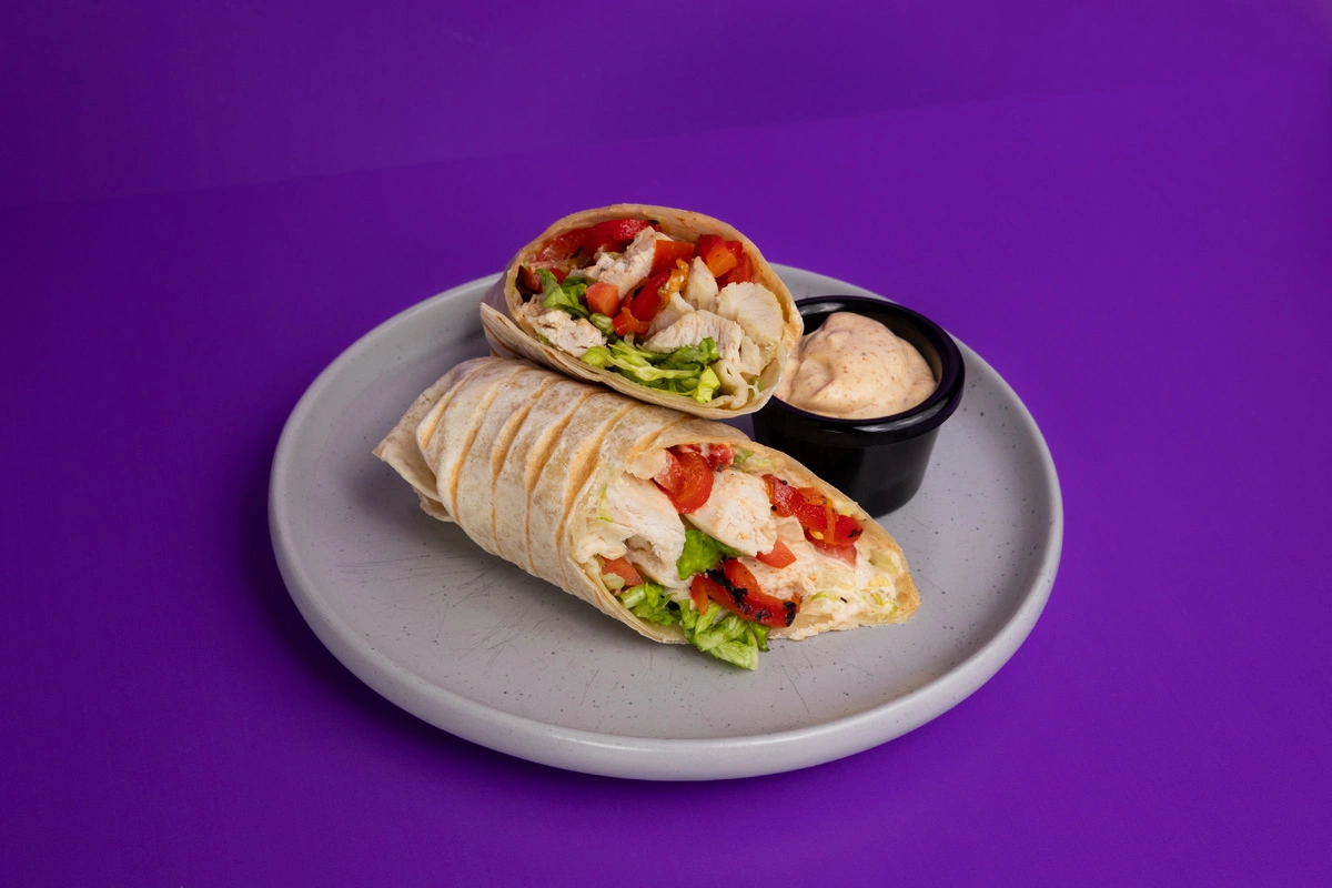 Cajun Chicken Wrap