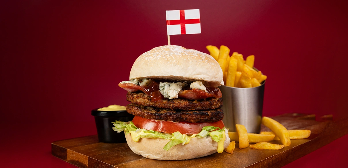 It's Coming Home Burger - Kepak Foodservice