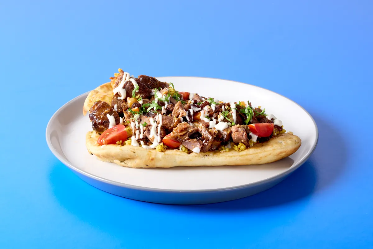 Lamb Shank Flat Bread - Kepak Foodservice