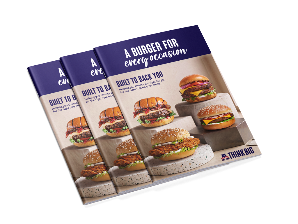 A Burger for Every Occasion — guide brochure